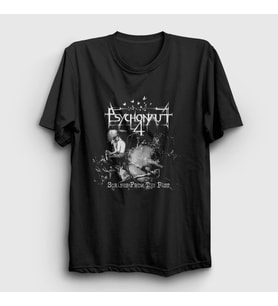 Presmono Unisex Siyah Scrapes From The Past Psychonaut 4 T-Shirt 455833tt