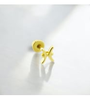 Glorria Altın Balık Burcu Helix Piercing