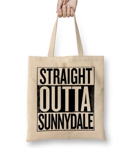 Straight Outta Sunnydale Buffy The Vampire Slayer Bez Çanta Uzun Saplı