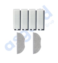XİAOMİ ESSENTİAL –VİOMİ V3 MAX Uyumlu 4 Filtre 2 Mop PKT-iasgf0000338