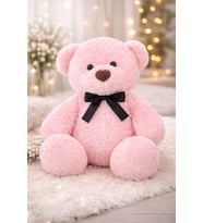 PEMBE Peluş Ayıcık – Yumuşak ve Sevimli Hediyelik Ayı
