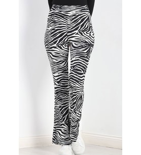 Desenli İspanyol Pantolon Zebra - 20549.1595.