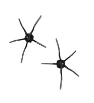 Roborock S6/S6 Pure Uyumlu 2li Yan Fırça  Siyah