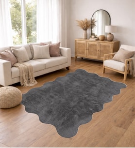 Jassrug Halı 120X180 Ripple Antrasit