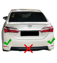 Toyota Corolla Arka Flap Sağ Sol (Plastik) (Standart)