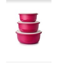 Tupperware Miksim Saklama Hazirlama Seti 3'Lü Miks 1-2-3.5 Lt