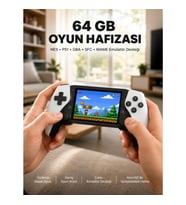 Mey İthalat® Şarjlı, Hafıza Kart Destekli Oyun Konsolu Yeni Nesil
