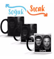 Dope Branco Sihirli Kupa Bardak Porselen