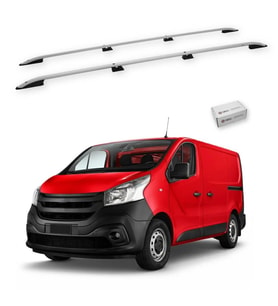 Turtle Renault Trafic (X82) 2014-2025 / Uzun Şasi Tavan Çıtası Crown Gri