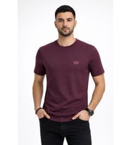 Bordoo Basic Bisiklet Yaka Kısa Kol Erkek Tişört 7625