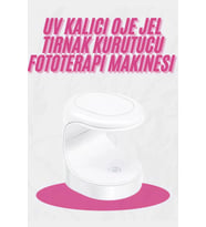 Kalıcı Oje Kurutucu Mini Uv Işınlı Taşınabilir Hızlı Pratik Oje Kurutucu