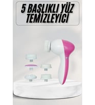 Cilt Temizleme Ve Masaj Aleti 5 Başlıklı Akne Ve Sivilce Önleyici