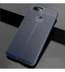 Xiaomi Mi 8 Lite Kılıf Pu-Deri Leather Pu Serisi Esnek Soft Ultra Protection (Lacivert)