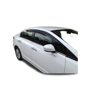Honda Civic 2012-2015 Sedan Paslanmaz Çelik Krom Cam Çıtası 4 Parça