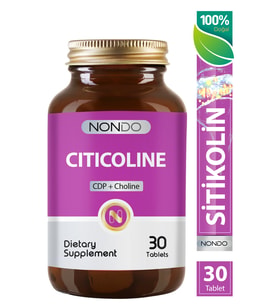 Citicoline 30 Tablet  Sitikolin 30 Tablet (FOSFOTİDİLKOLİN)