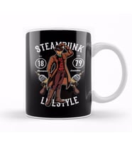 Steampunk Lifestyle Kupa Bardak Porselen