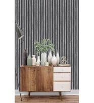Atc Gri Antrasit Dekoratif Görünüm Pvc Kaplama Lambiri 12cmx90cm (Karışık)