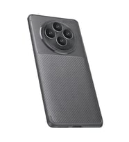 Oppo Reno 11 Fs Kılıf Auto Focus Karbon Kapak - Gri
