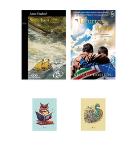 Uçurtma Avcısı - Khaled Hosseini - Semerkant - Amin Maalouf - Not Defterli seti (Renksiz)