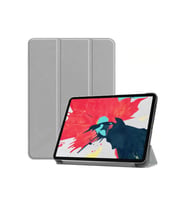 Xiaomi Mi Pad 5 Smart Cover Katlanabilir Akıllı 1-1 Tablet Kılıfı (Gri)