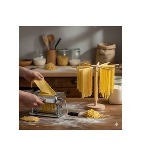 Home Erişte, Makarna, Spagetti, Hamur, Mantı Açma Makinesi Şekillendirici Ve Askı Aparatı