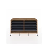 Kronos Konsol 8 Raflı  176x59x99 Çam-Çam/Antrasit