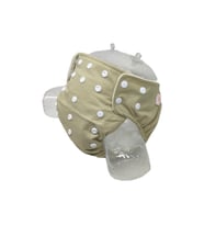 BEZHANE Baby YBB Yıkanabilir Bebek Bezi Cepli Haki Yeşil (3kg-12kg) (Çok Renkli)