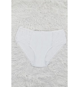 Kadın Bikini Yanı Dantel - Belinay 240 (Beyaz)