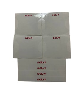 Yeni Kia Marka Logolu Oto Kapı Kolu Çizik Önleyici Yapışkan 8'li Set
