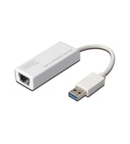 Digitus USB 3.0 Gigabit Ethernet Adaptörü, 1 x 10/100/1000 RJ45 Dişi Yuva, USB-A Erkek Konnektör
Digitus USB 3.0 to Gigabit Ethernet Adapter USB-A Male, 10/100/1000 Mbps, USB 3.0