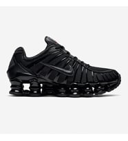 nike shox tl siyah