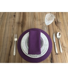MOR SUPLA 33 CM (6 ADET)  (MDF DAHİL) (Kırmızı)