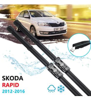 Skoda Rapid Ön Cam Muz Silecek Takımı 2012-2016
