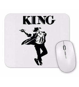 Rei Michael Jackson Forever King Mouse Pad