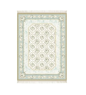 Brillant İpek Latex Kaymaz Taban Halı-TENDA HJ11724.805-(90x300)