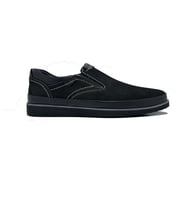 Slope 3510 Siyah/nubuk Hakiki Deri Günlük Erkek Loafer Ayakkabı