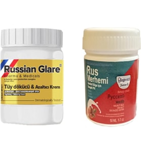 Olegovich Medicine Tüy Dökücü Azaltıcı Merhem 50 ml 1 Adet + Genital Bölge Merhemi