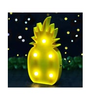 AsonPlus Ananas Dekoratif Led Işık-Gece Lambası-Aydınlatma (Sarı)