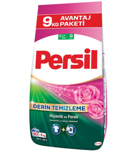 Persil Matik Toz Çamaşır Deterjanı 9KG Gülün Büyüsü (60 Yıkama)