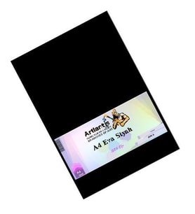 Siyah Eva A4 20x30 5 Adet Artlantis Eva 20*30