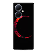 Vivo V29 Lite Kılıf Silikon Desen Özel Seri Red Moons 1747