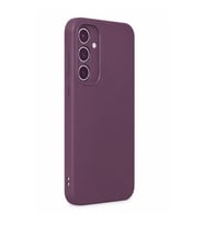 Samsung Galaxy A35 5G Kılıf First Silikon - Mürdüm