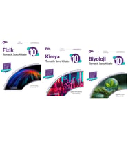 PALME YAYINEVİ 10.SINIF JOKER FİZİK - KİMYA - BİYOLOJİ TEMATİK SORU BANKASI