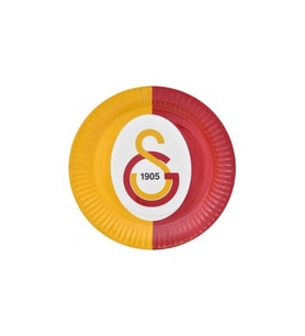 Galatasaray orjinal lisanslı tabak 23 cm çap 8li paket