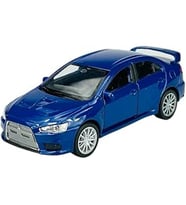 Welly 1:38 Welly Mitsubishi Lancer Evo 8 Mavi