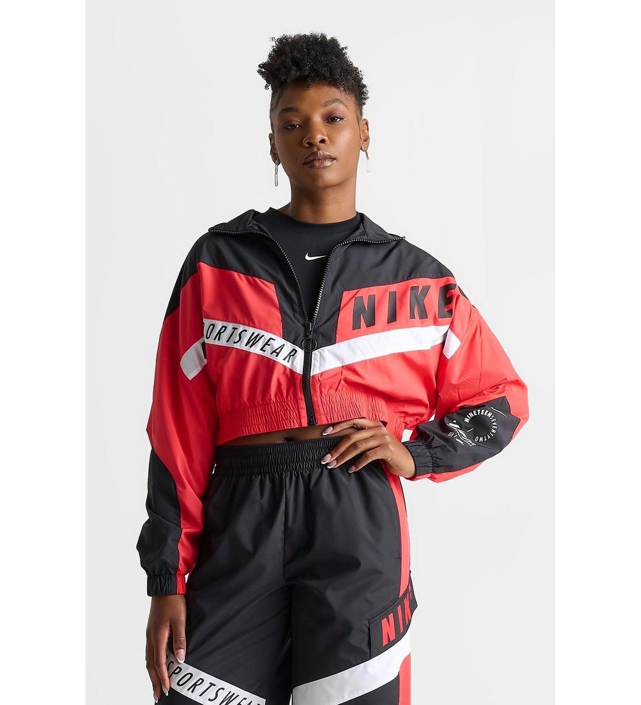 Nike Sportswear Jacket Woven Street Oversize Kadın Dokuma Büyük