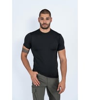 T-SHIRT MICROFİBER BASIC K.KOL - 809 (Siyah)