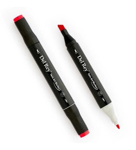 DEL REY TWIN MARKER R10 DEEP RED
