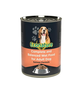 Econature Somon Etli Köpek Konservesi 400 Gr