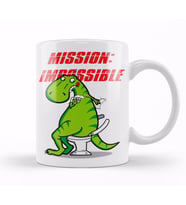 Dinosaur Dinazor Mission Impossible Kupa Bardak Porselen
